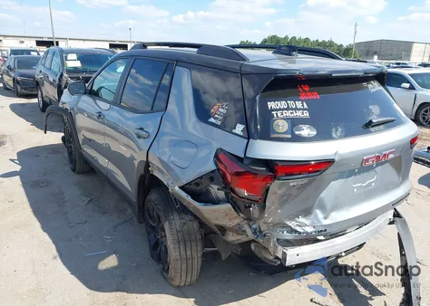 2026 GMC Terrain Fwd Elevation from USA, damaged, VIN 3GKALMEG6TL153096